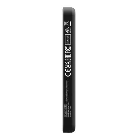 Verbatim Charge 'n' Go Essentials Power Bank Magnetic Wireless 5000mAh Black