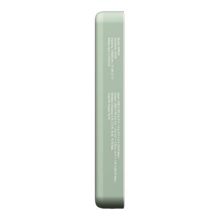 Verbatim Charge 'n' Go Essentials Power Bank Magnetic Wireless 10000mAh Green