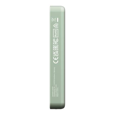 Verbatim Charge 'n' Go Essentials Power Bank Magnetic Wireless 10000mAh Green