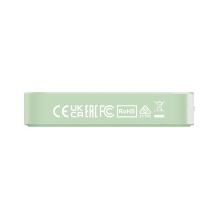 Verbatim Charge 'n' Go Power Bank with Stand Magnetic Wireless 10000mAh Green