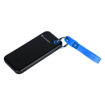 Verbatim Pocket SSD USB 3.2 Gen 2 2TB Black/Blue