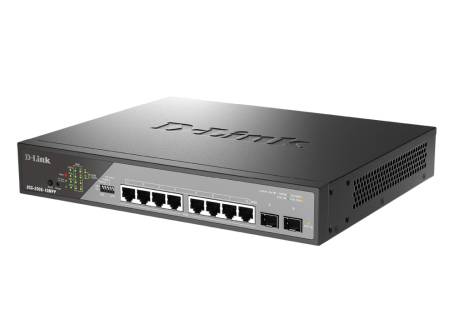 D-Link 10-Port Gigabit Ethernet PoE++ Surveillance Switch