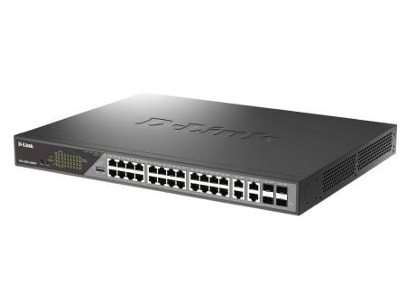 D-Link 28-Port Gigabit Ethernet PoE++ Surveillance Switches