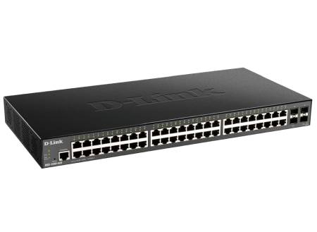 D-Link 48-port Gigabit Smart Managed Switch with 4x 10G SFP+ ports