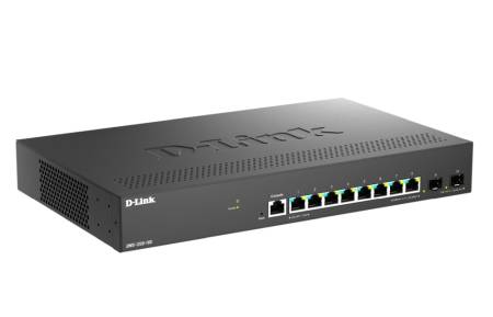 D-Link 8-Port 2.5G Base-T and 2-port 10G SFP+ Smart Managed Switch