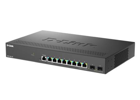 D-Link 8-Port 2.5G Base-T and 2-port 10G SFP+ Smart Managed Switch