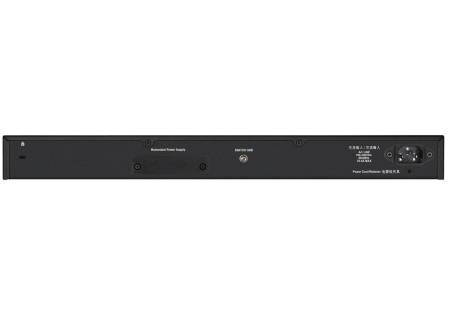 D-Link 24x10/100/1000Base-T PoE ports (370W budget) Layer 3 Stackable Managed Gigabit Switch with 2x10GBASE-T ports and 4xSFP+ ports 