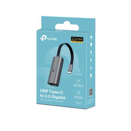 Мрежов адаптер TP-Link USB Type-C към 2