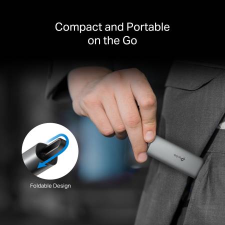 Мрежов адаптер TP-Link USB Type-C към 2