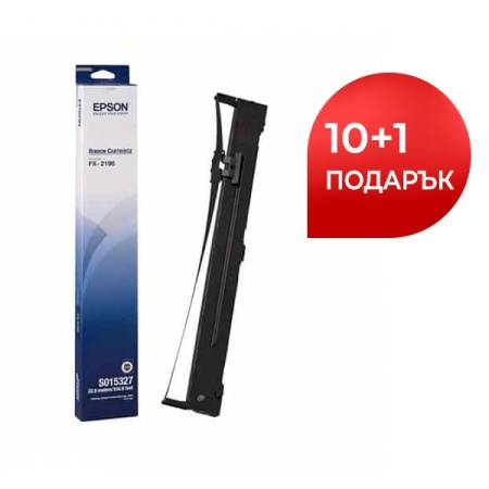 Epson Black Fabric Ribbon FX-2190 Ribbon x 10+Epson Black Fabric Ribbon FX-2190 Ribbon 11