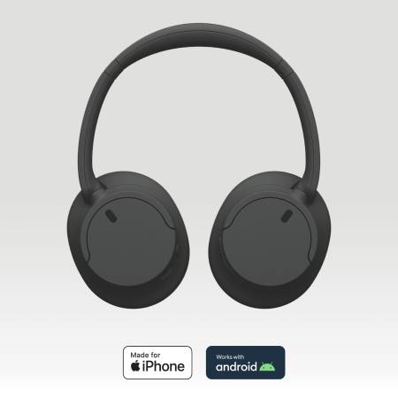 Слушалки Sony Headset WH-CH720N - черни