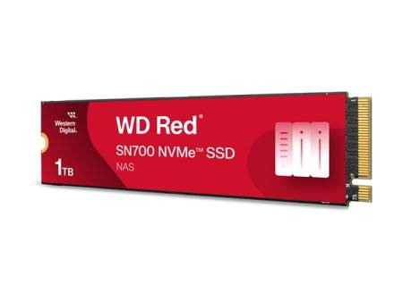 WD Red SSD SN700 NVMe 1TB M.2 2280 PCIe Gen3 8Gb/s internal drive for NAS devices