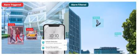 4MP външна пълноцветна Bullet мрежова камера TP-Link VIGI InSight S345(6mm)