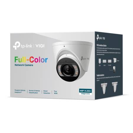 4MP пълноцветна куполна мрежова камера TP-Link VIGI InSight S445(2.8mm)