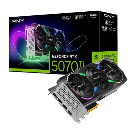 PNY GeForce RTX 5070 Ti 16GB ARGB Triple Fan OC