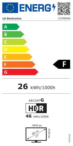 Монитор LG 27UP850K-W