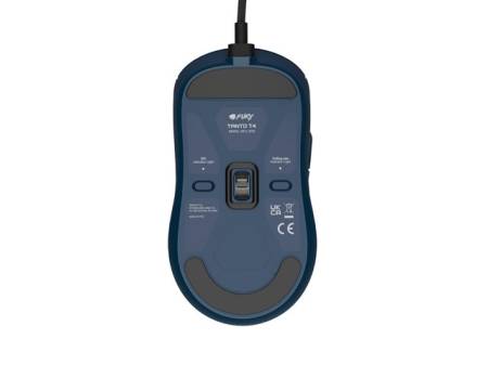 Fury Gaming Mouse Tanto T4 12000DPI Optical With Software RGB Backlight Blue