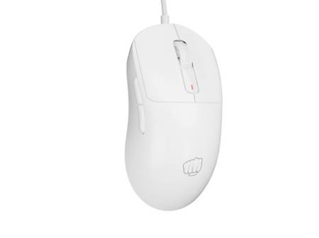 Fury Gaming Mouse Tanto T4 12000DPI Optical With Software RGB Backlight White