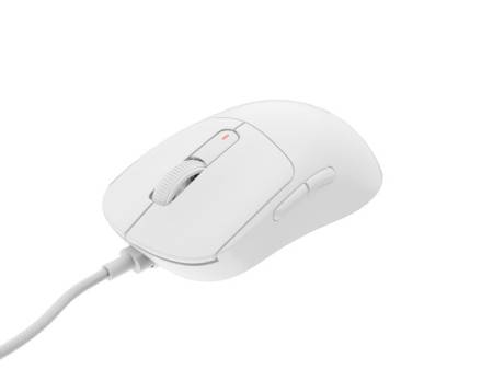 Fury Gaming Mouse Tanto T4 12000DPI Optical With Software RGB Backlight White