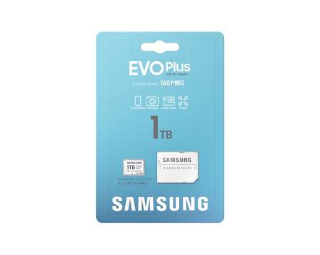Samsung 1TB micro SD Card EVO Plus with Adapter