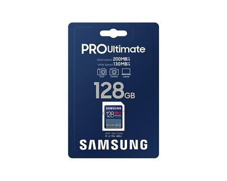 Samsung 128GB SD Card PRO Ultimate