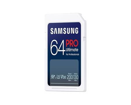 Samsung 64GB SD Card PRO Ultimate with USB Reader