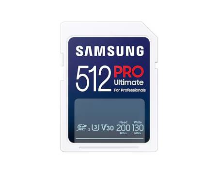 Samsung 512GB SD Card PRO Ultimate with USB Reader
