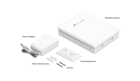 Точка за достъп TP-Link Omada EAP650-Desktop AX3000 Wi-fi 6