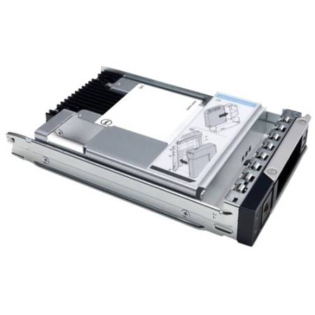 Dell 960GB SSD SAS SED Mixed Use 12Gbps 512e 2.5in w/3.5in Brkt Cabled CUS Kit