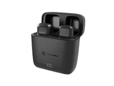 Natec Microphone Hopper Lavalier Wireless USB C