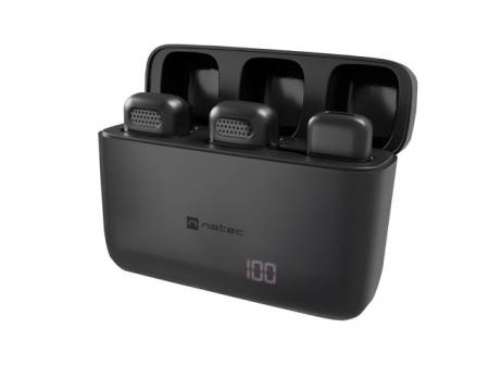 Natec microphone Hopper Lavalier Wireless USB C