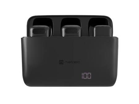 Natec microphone Hopper Lavalier Wireless USB C