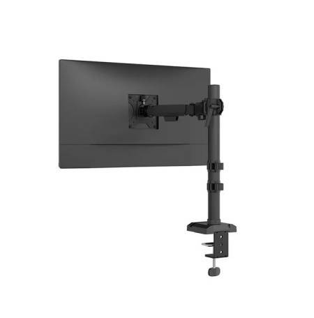 Neomounts Nero Single Flat Screen Desk Mount (phone holder+Quick-fix clamp/grommet)