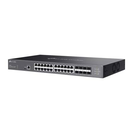 24-портов 10GBASE-T L2+ управляем комутатор с 8 10GE SFP+ слота TP-Link Omada SX3832