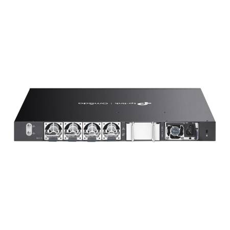 26-портов 10G модулен L3 управляван агрегационен комутатор с 6 25G слота TP-Link Omada SX6632YF
