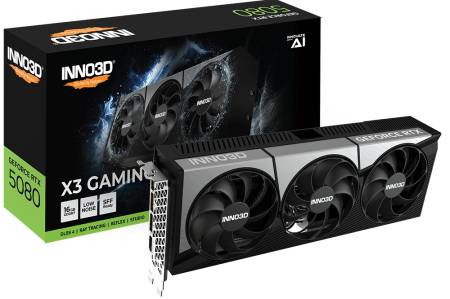 Inno3D GeForce RTX 5080 16GB GDDR7 X3 OC Gaming
