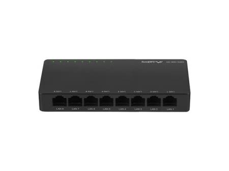 Lanberg switch dsp2-1008-12v 8x 1GB/s unmanaged gigabit ethernet desktop 12v