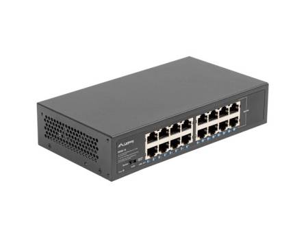 Lanberg switch rsge-16 16x 1GB gigabit ethernet unmanaged rack 10"/19"