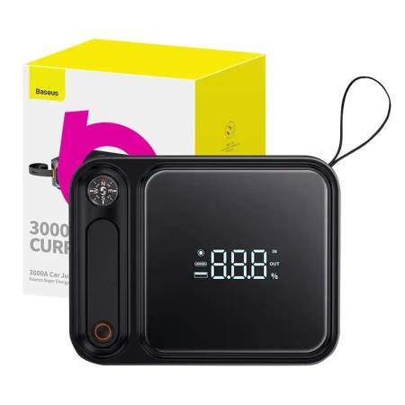 Външна батерия Baseus Super Energy Ultra с JumpStarter за автомобил 3000A C00251400111-00 - черен