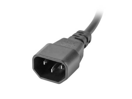 Lanberg power distribution unit (pdu) 19" 1U 10a 2m 5x french outlets black c14