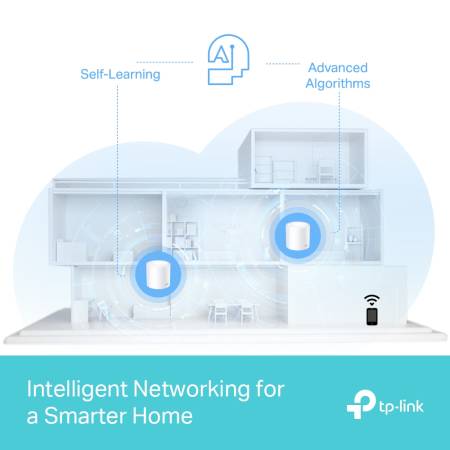 Безжична Wi-fi 6 Mesh система TP-Link Deco X50 Pro(3-pack) AX3000