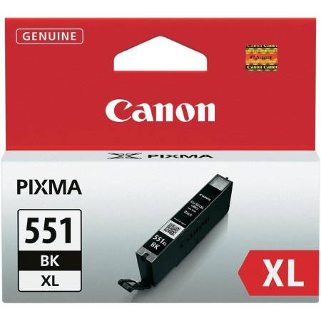 Canon CLI-551XL BK + Canon Plus Glossy II PP-201