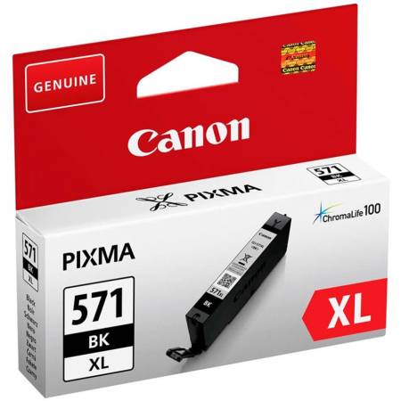 Canon CLI-571XL BK + Canon Plus Glossy II PP-201