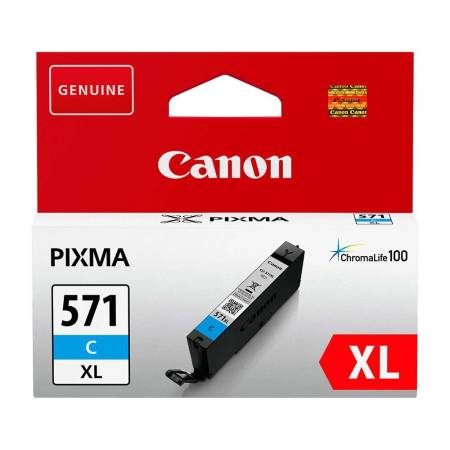 Canon CLI-571XL C + Canon Plus Glossy II PP-201
