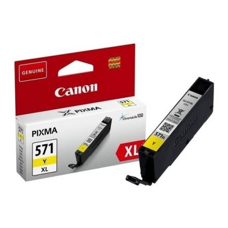 Canon CLI-571XL Y + Canon Plus Glossy II PP-201
