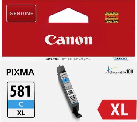 Canon CLI-581 XL C + Canon Plus Glossy II PP-201