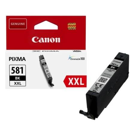 Canon CLI-581 XXL BK + Canon Plus Glossy II PP-201