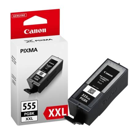 Canon PGI-555XXL PGBK + Canon Plus Glossy II PP-201