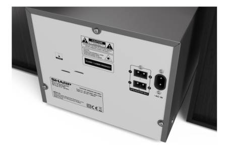 Sharp Audio Systems XL-B512(BK)