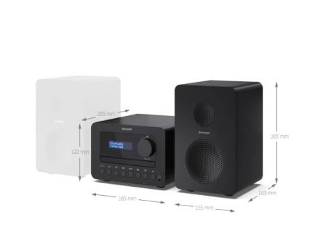 Sharp Audio Systems XL-B514(BK)